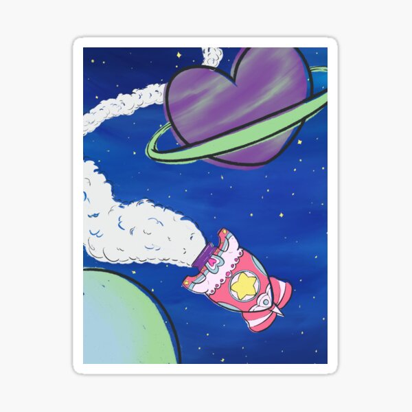 Play with me in this (Precure Inspired) SPACE Sticker