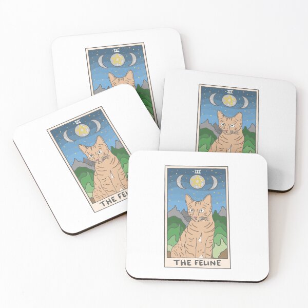 Item preview, The Feline Tarot Card designed and sold by rileyfennewald.