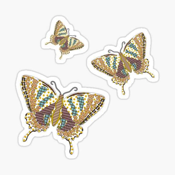 Item preview, Aztec Swallowtail designed and sold by Valerie Bennett.