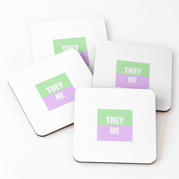 Item preview, They/He Genderqueer Pride designed and sold by keatonposada.