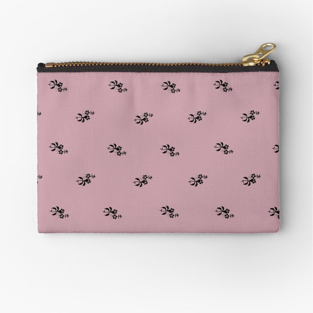 Scattered flowers trend color 2020 Zipper Pouch