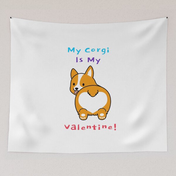 Artikelvorschau, Mein Corgi ist mein Valentinsgruß entworfen und verkauft von bjg007.