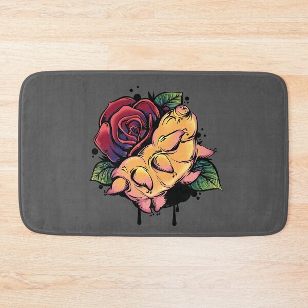 Item preview, Tardigrade Rose Colorful Tattoo designed and sold by supermara.