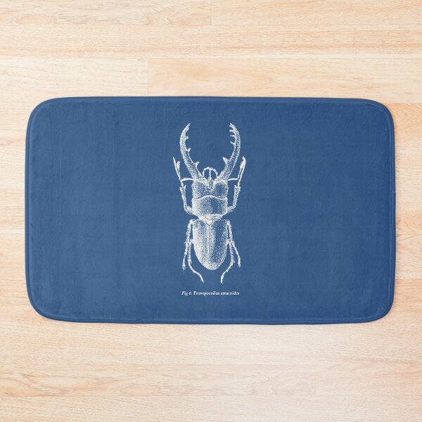 Item preview, Prosopocoilus astacoides - Giant Stag Scarab Blue print designed and sold by 4personnen.