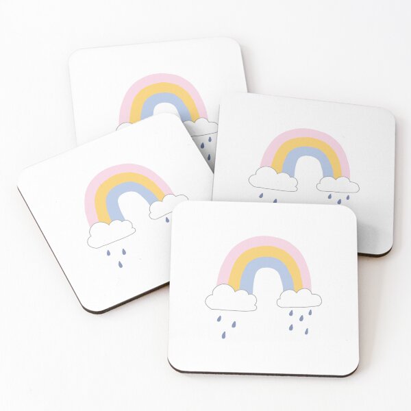 Item preview, Rainbow, clouds and rain designed and sold by Marianne1108.