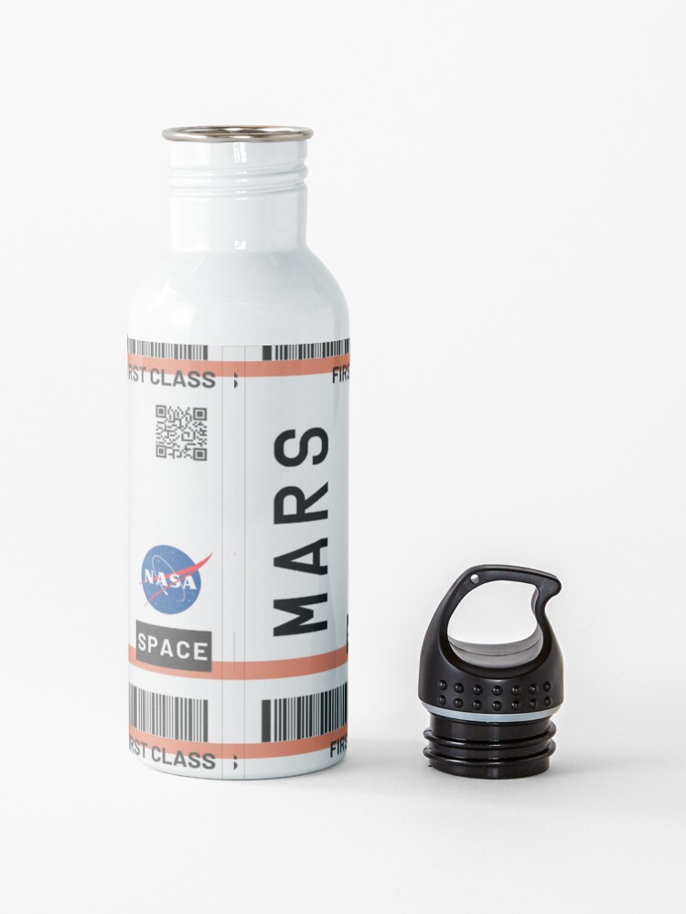 Gourde ''Best Seller - Billet d'avion Mars Nasa' : autre vue