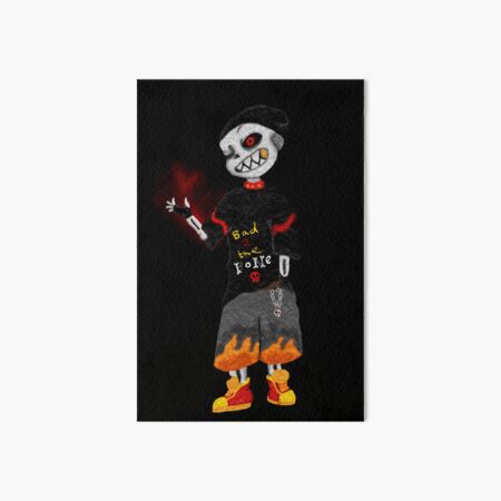 Bitty Fell Sans Underfell Art Board Print By Moonrushers Redbubble