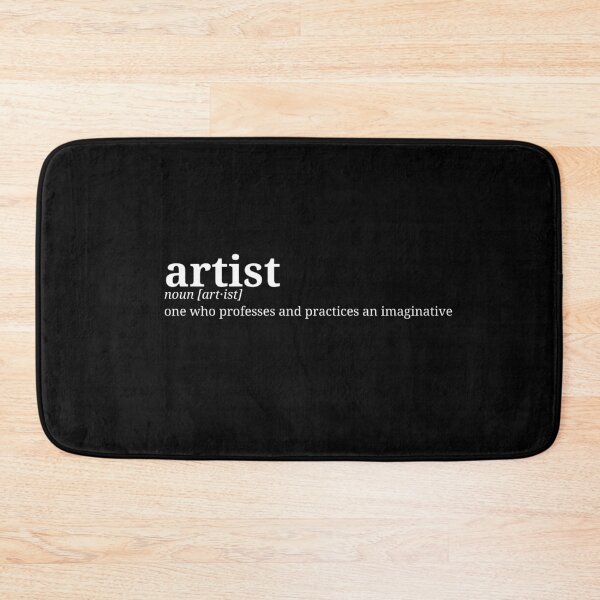 Item preview, Artist. Dictionary Minismalist Definition | Left Text Art designed and sold by pamelawille.