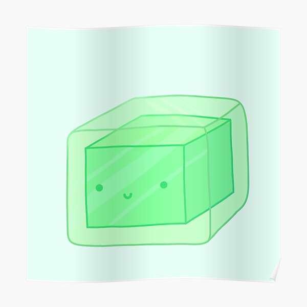 Minecraft Slime Posters Redbubble