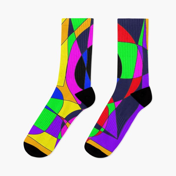 Item preview, colorful abstract emoji face  designed and sold by theerraticmind.