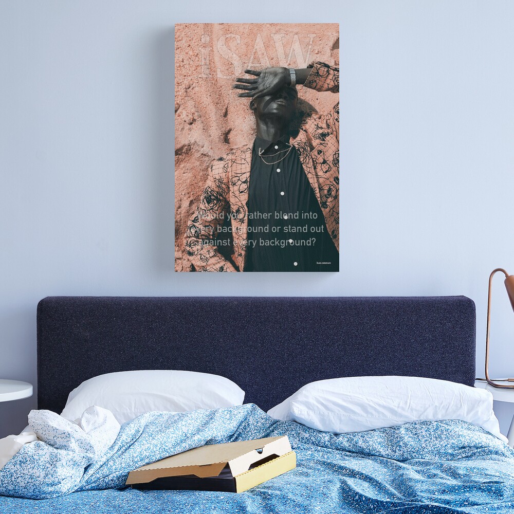 Blend In or Stand Out Canvas Print