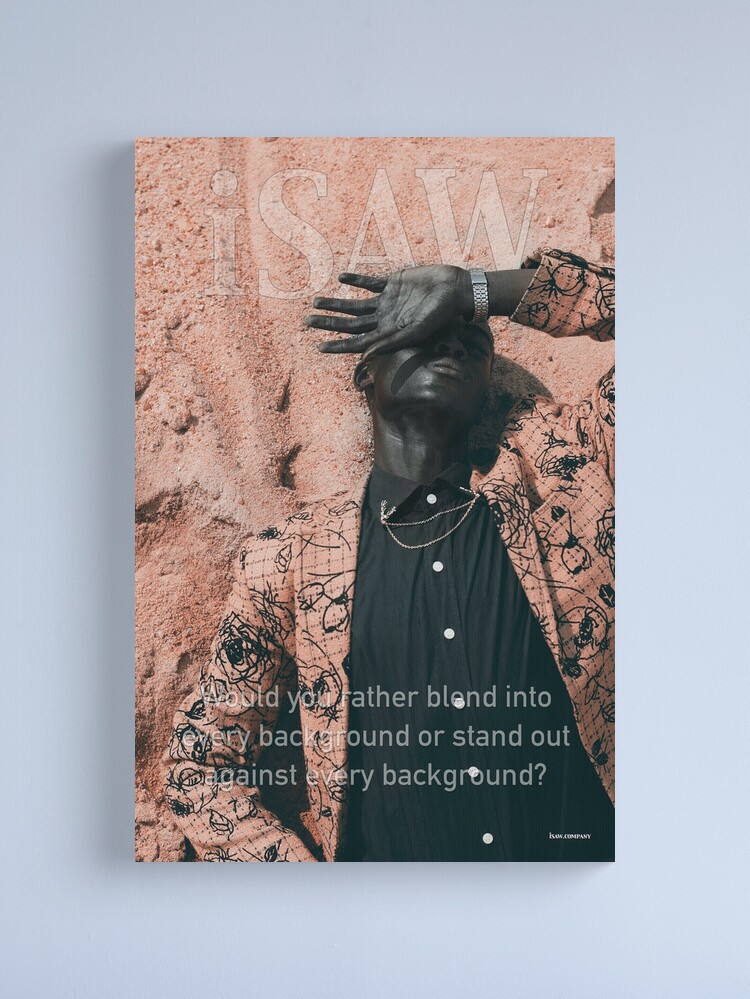 Alternate view of Blend In or Stand Out Canvas Print