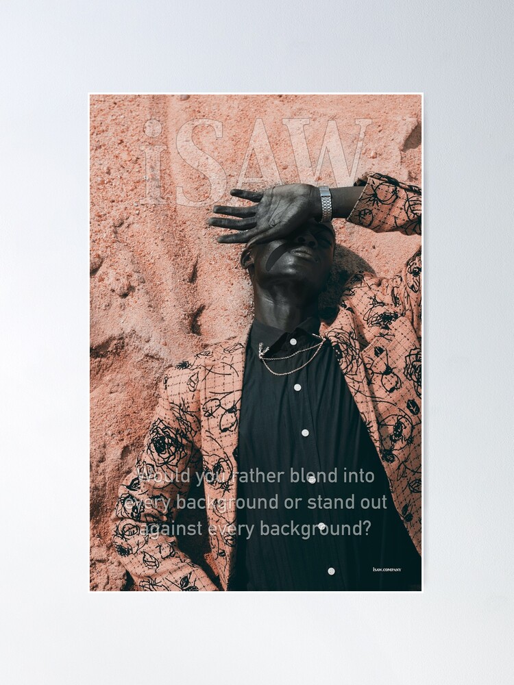 Alternate view of Blend In or Stand Out Poster