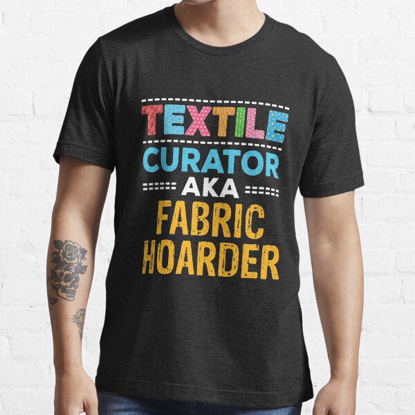 Item preview, Funny Quilting - Textile Curator aka Fabric Hoarder designed and sold by jaygo.