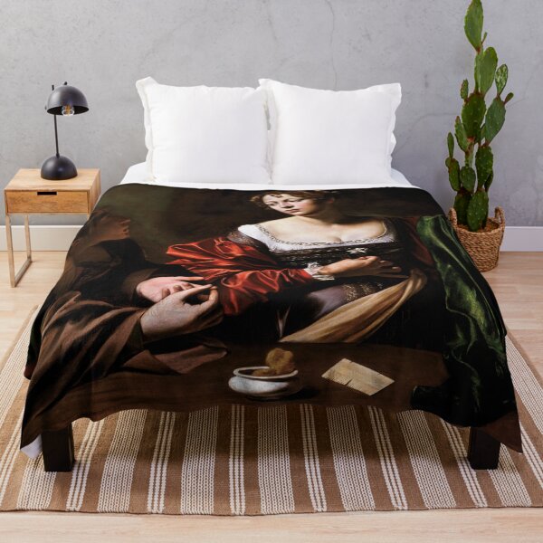 Item preview, Martha and Mary Magdalene by Caravaggio (c 1598) designed and sold by allhistory.