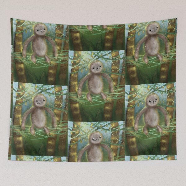 Item preview, sloth in the canopy designed and sold by Matt Corrigan.