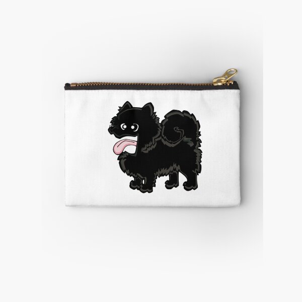 Item preview, Pomeranian - Black (Full Body) WHITE BG designed and sold by TheChicken.