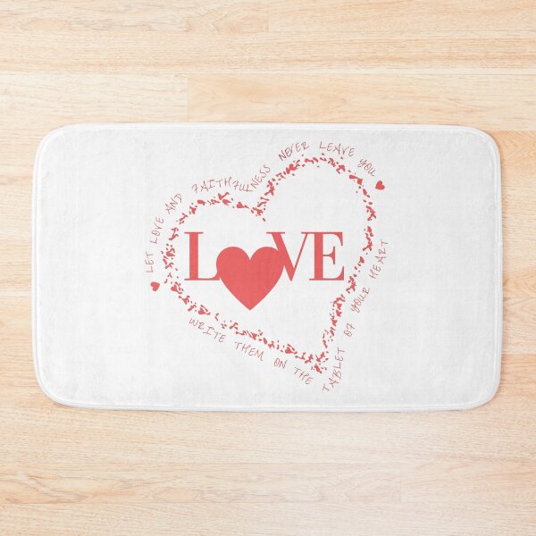 Item preview, Let Love Never Leave You designed and sold by heart-tees.