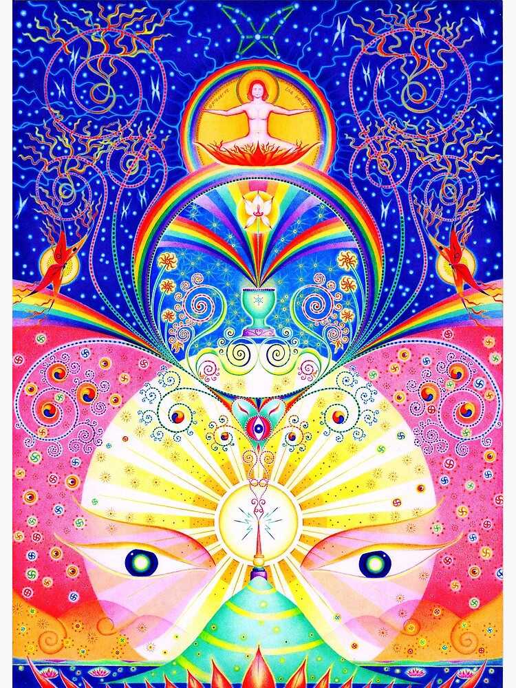 Lámina fotográfica « o 'campo de Buda' y el Buda que reside sobre ese