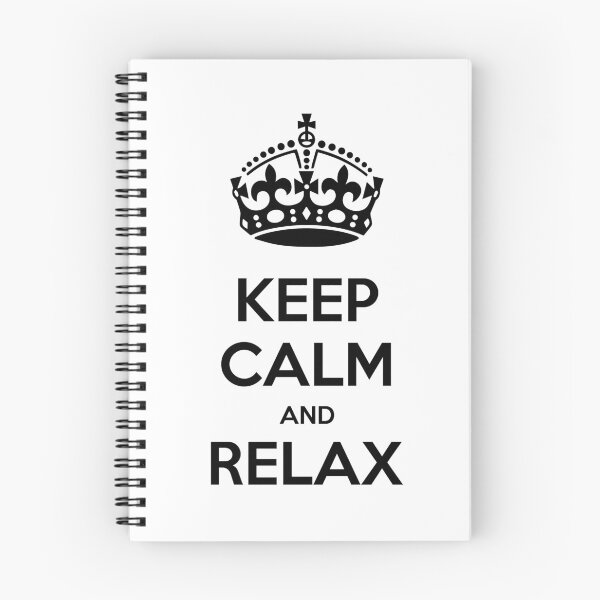 Item preview, Keep Calm and Relax designed and sold by OnlyCoolVibes.