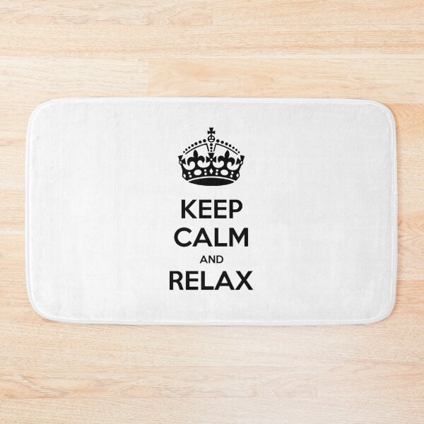 Item preview, Keep Calm and Relax designed and sold by OnlyCoolVibes.