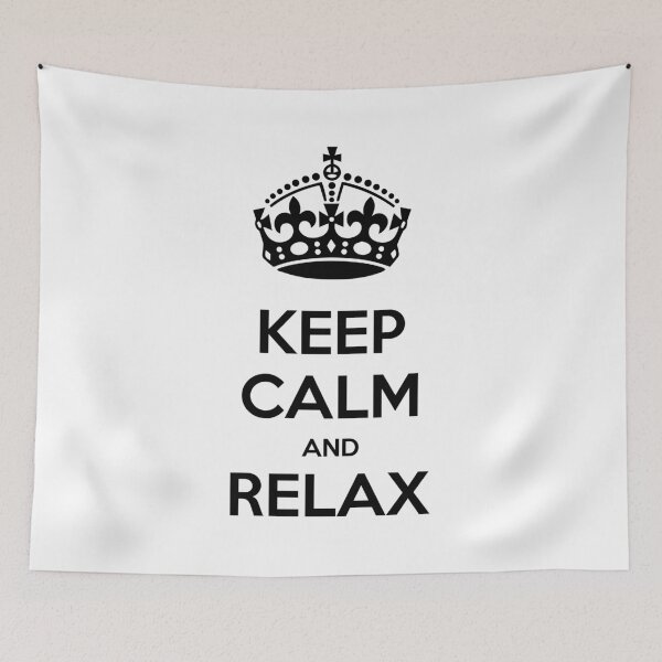 Item preview, Keep Calm and Relax designed and sold by OnlyCoolVibes.