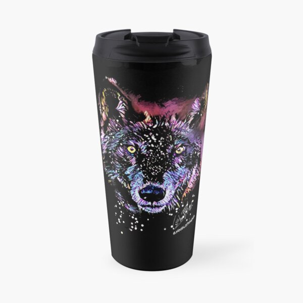 Eyes of the Wolf Travel Mug