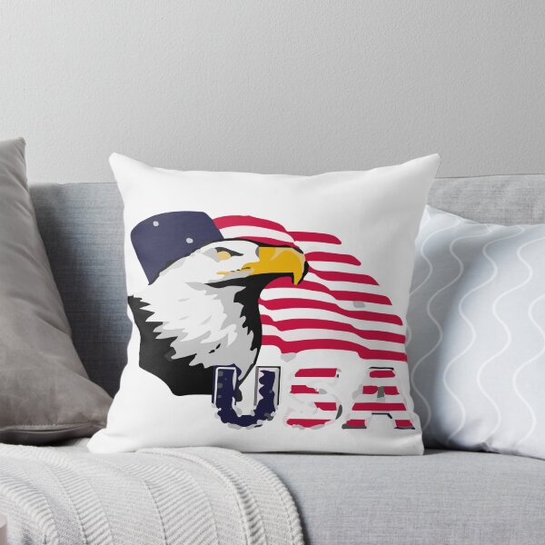 Item preview, USA Eagle flag designed and sold by Saraazaid.