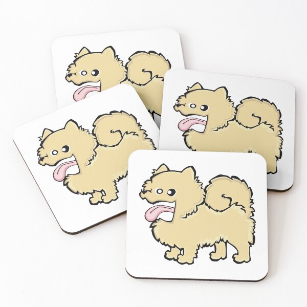 Item preview, Pomeranian - Cream (Full Body) WHITE BG designed and sold by TheChicken.
