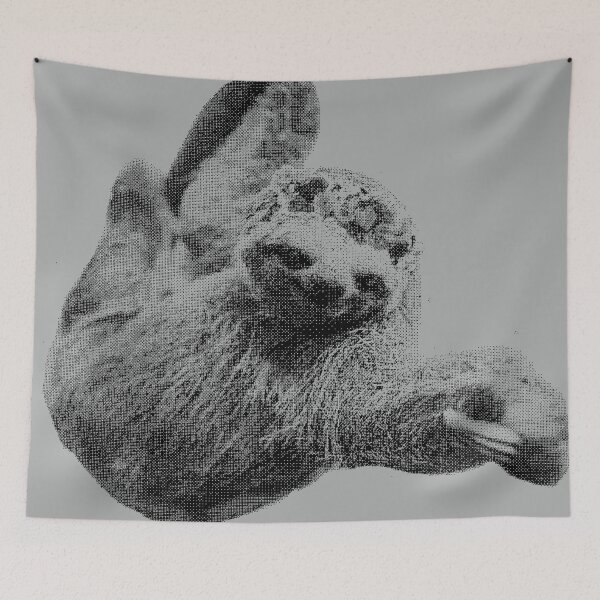 Item preview, Flower Sloth  designed and sold by MeaganBragwell.