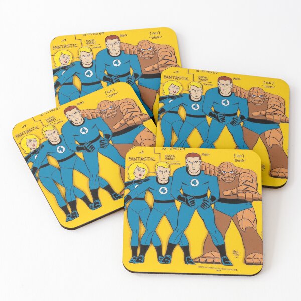 Item preview, The Fantastic Four Classic Vintage Retro Cartoons - Comics  designed and sold by Antique-Toons.