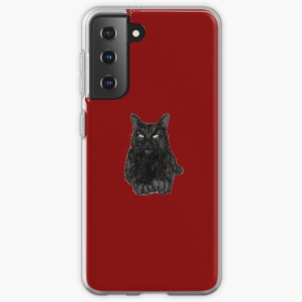 Black Cat Samsung Galaxy Soft Case
