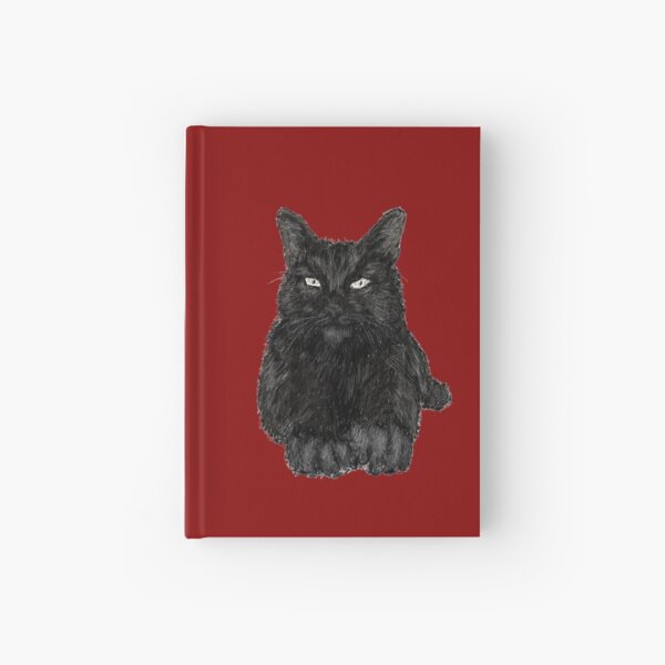 Black Cat Hardcover Journal