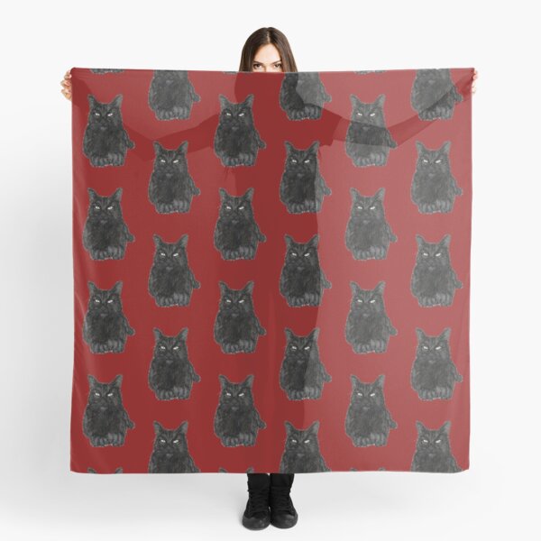 Black Cat Scarf