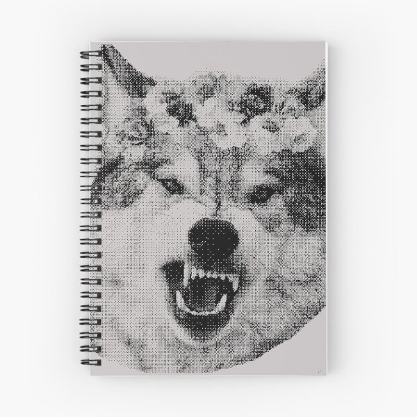 Item preview, Flowery Wolf designed and sold by MeaganBragwell.