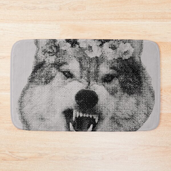 Item preview, Flowery Wolf designed and sold by MeaganBragwell.