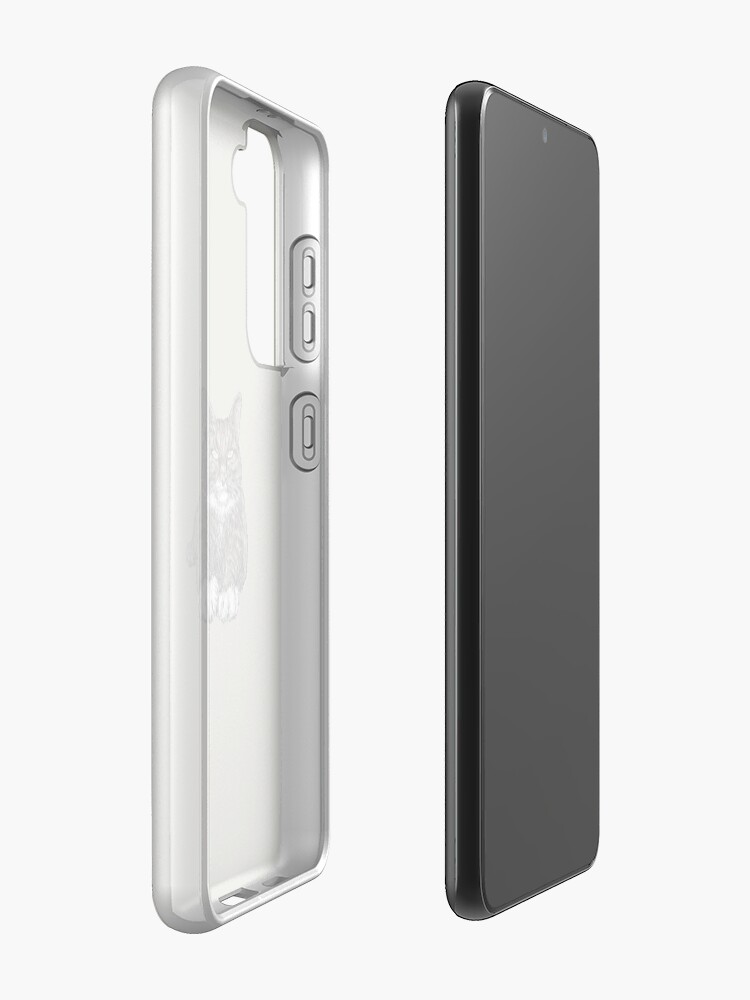 Alternate view of Tabby Cat Case & Skin for Samsung Galaxy
