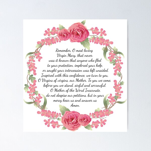 Item preview, Prayer to Our Lady designed and sold by neteor.