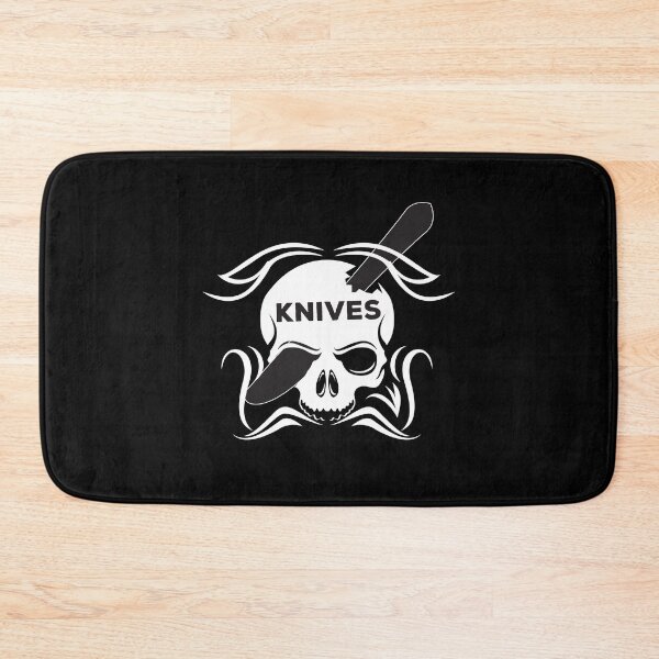 Item preview, Knife throwing knife skull designed and sold by GeschenkDesigns.