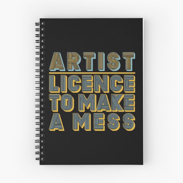 Item preview, ARTIST - LICENCE TO MAKE A MESS designed and sold by MacPean.