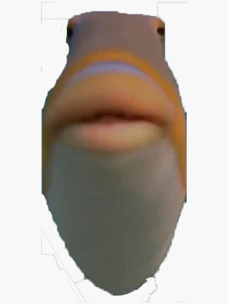 "do you fart / funny fish" Sticker for Sale by Aidangaming Redbubble