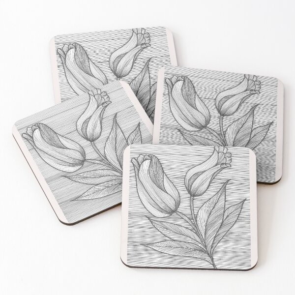 Item preview, ViBa-CBP 80- flowers 5 designed and sold by ViBartstudio.