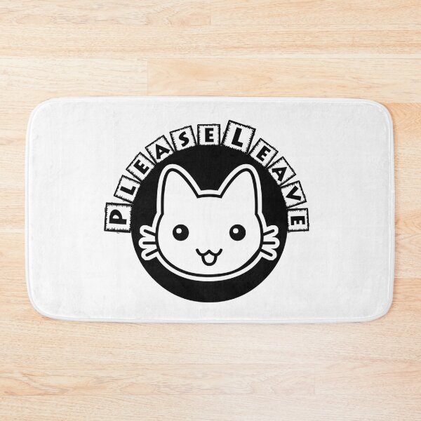 Item preview, Please Leave Cat designed and sold by AkraidaxDesign.