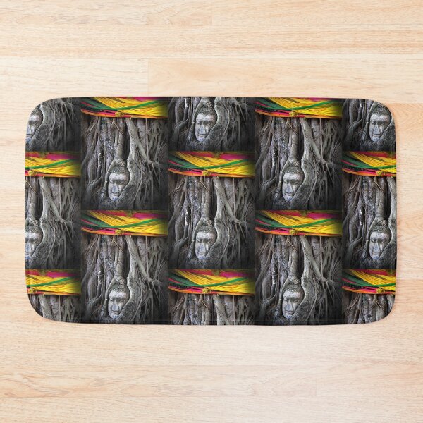 Item preview, Buddha And The Tree - Wat Mahathat | Ayutthaya, Thailand © fatfatin  designed and sold by fatfatin.