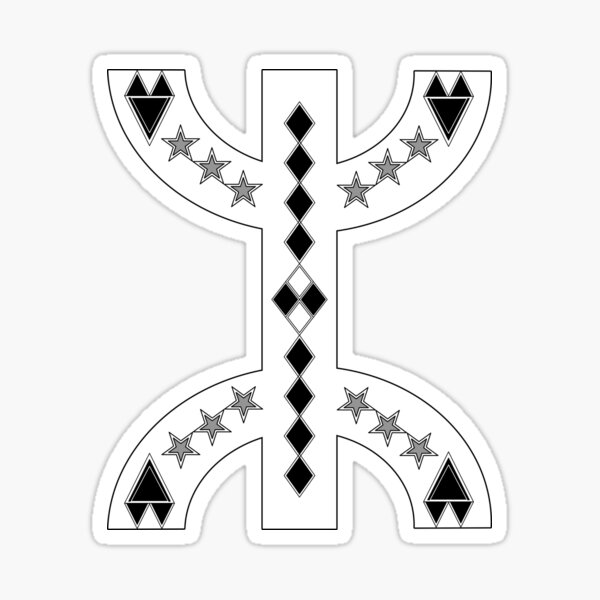 Berbère Z - Lettre amazighe YAZ Sticker