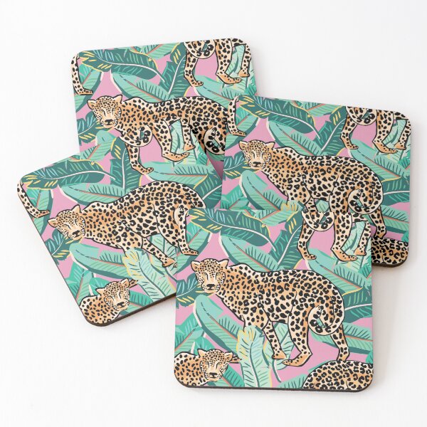 Item preview, Cheetah Tropical Print designed and sold by Creative Brat Design Studio.