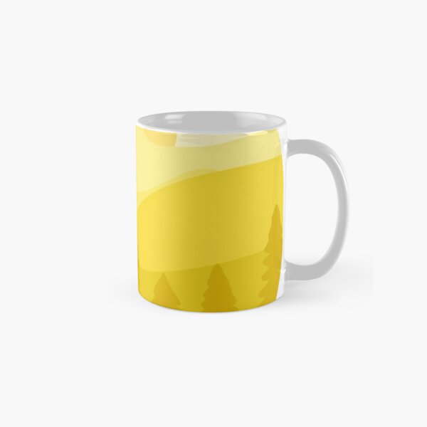 Download Aesthetic Yellow Mugs Redbubble PSD Mockup Templates