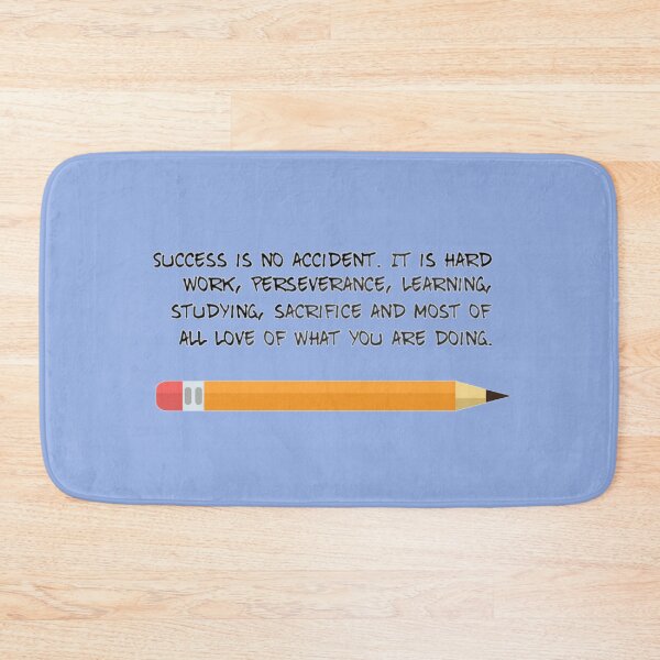 Item preview, Cute Pencil Design With Cute Message on Success designed and sold by StuffNStickers.