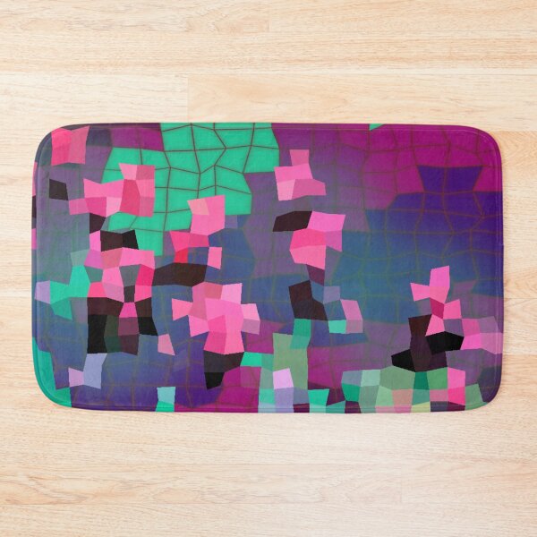 Item preview, Pink Flower Mosaic designed and sold by cuprum.