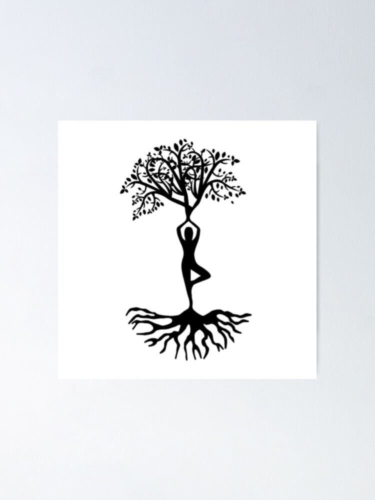 Yoga Tree Svg, Meditation Svg, Tree Of Life Png, Dxf, Eps